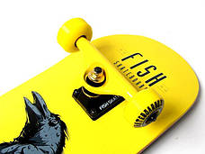 Скейтборд Fish Skateboards з принтом Ворон, фото 3