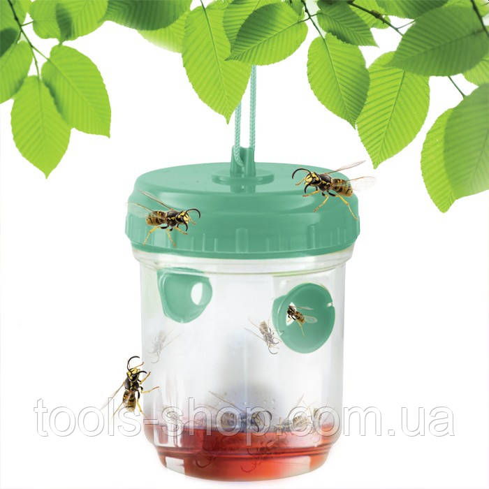 Пастка підвісна для ос і мух Hunter TY-5009 9x9x13 см, фото 1