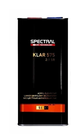 Автомобільний акриловий лак SR 2+1 KLAR 575 5 л Spectral (комплект)