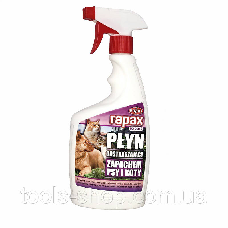 Засіб для відлякування кішок і собак RAPAX, 500 мл, фото 1