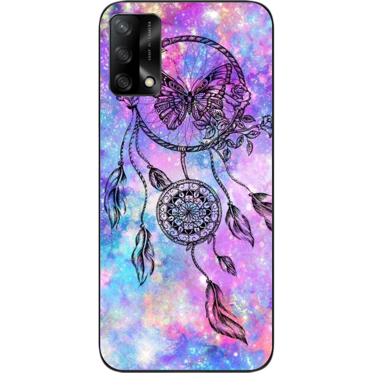 Силіконовий чохол бампер для OPPO A74 з картинко Ловець снів, фото 1