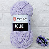 Плюшевая пряжа YarnArt Dolce 744 сирень