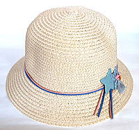 Шляпка летняя Fashion (54-56 см) бежевая