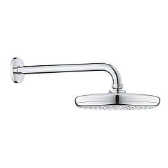 Верхній душ із кронштейном GROHE Tempesta 210 210мм латунний хром 26411000