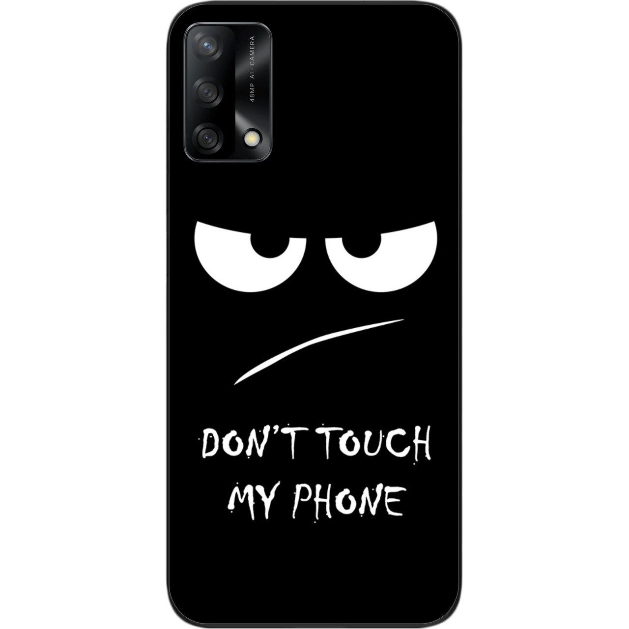 Бампер силіконовий чохол для OPPO A74 з картинкою Очі, фото 1