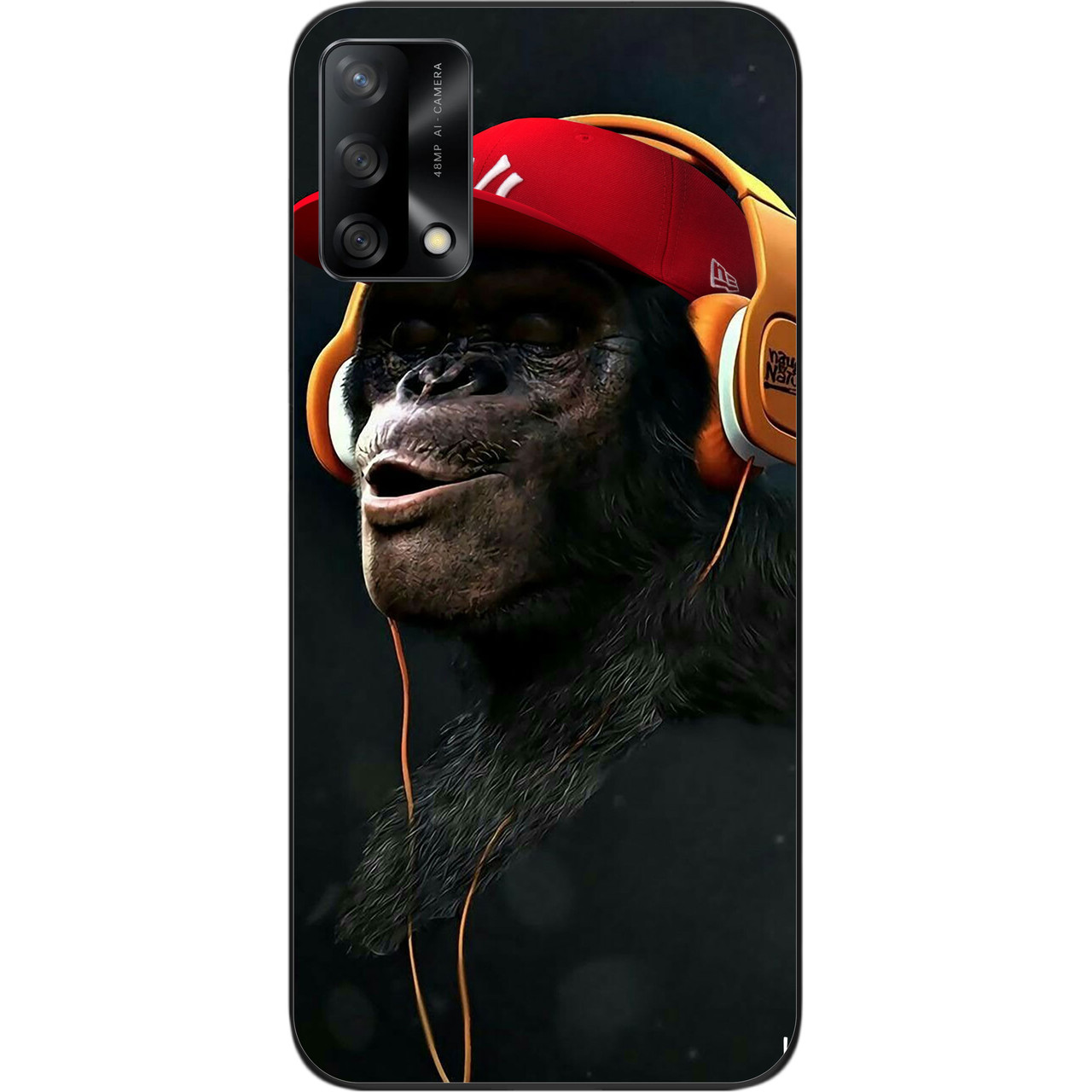 Оригінальний чохол для OPPO A74 з картинкою Шимпанзе, фото 1