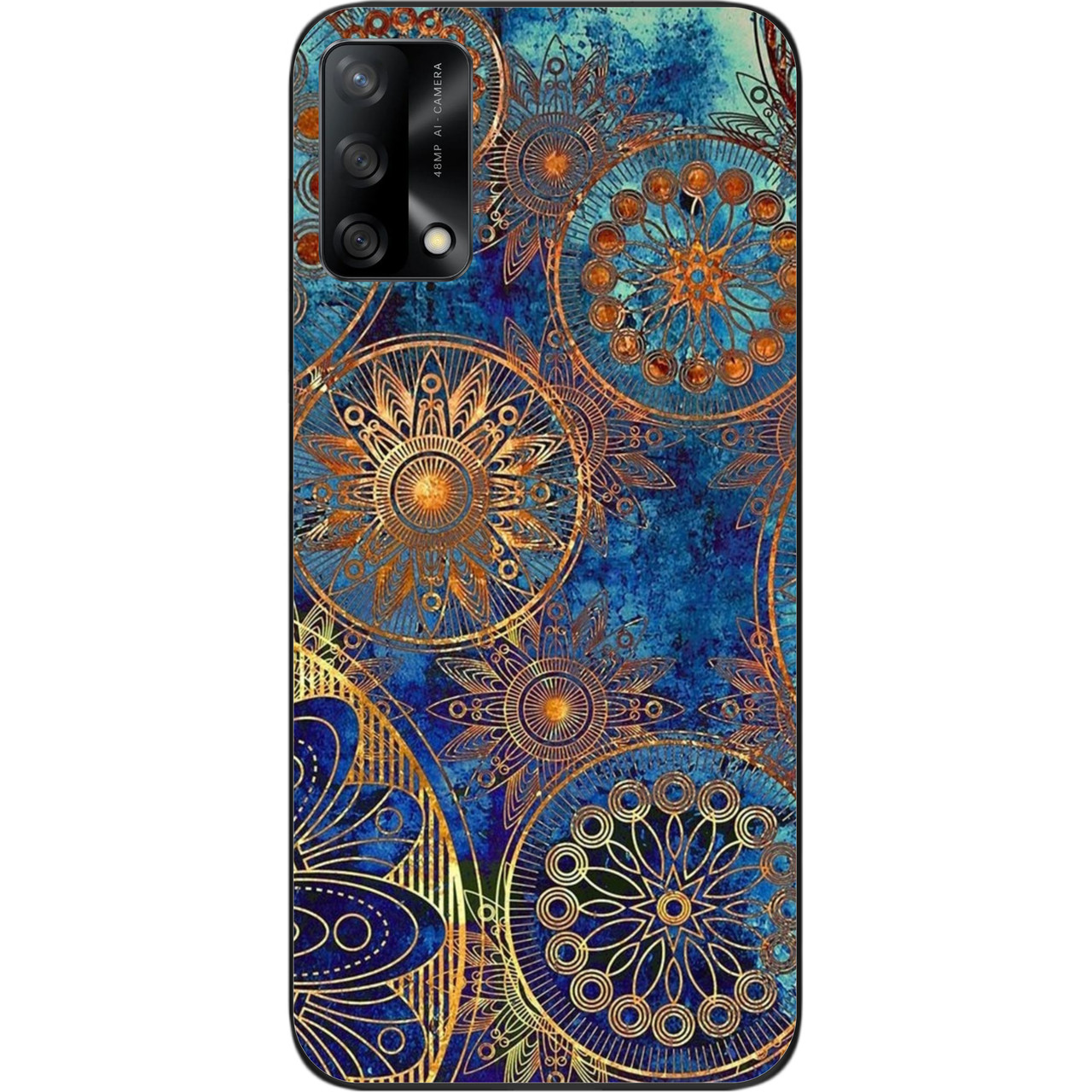 Оригінальний чохол для OPPO A74 з картинкою Кола вінтаж, фото 1