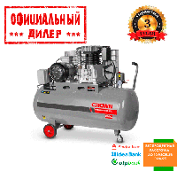 Воздушный компрессор Crown CT36032 (2.2 кВт, 250 л/мин, 200 л) YLP