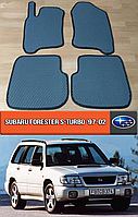 ЄВА килимки Субару Форестер 1997-2002. EVA килими на Subaru Forester S-turbo