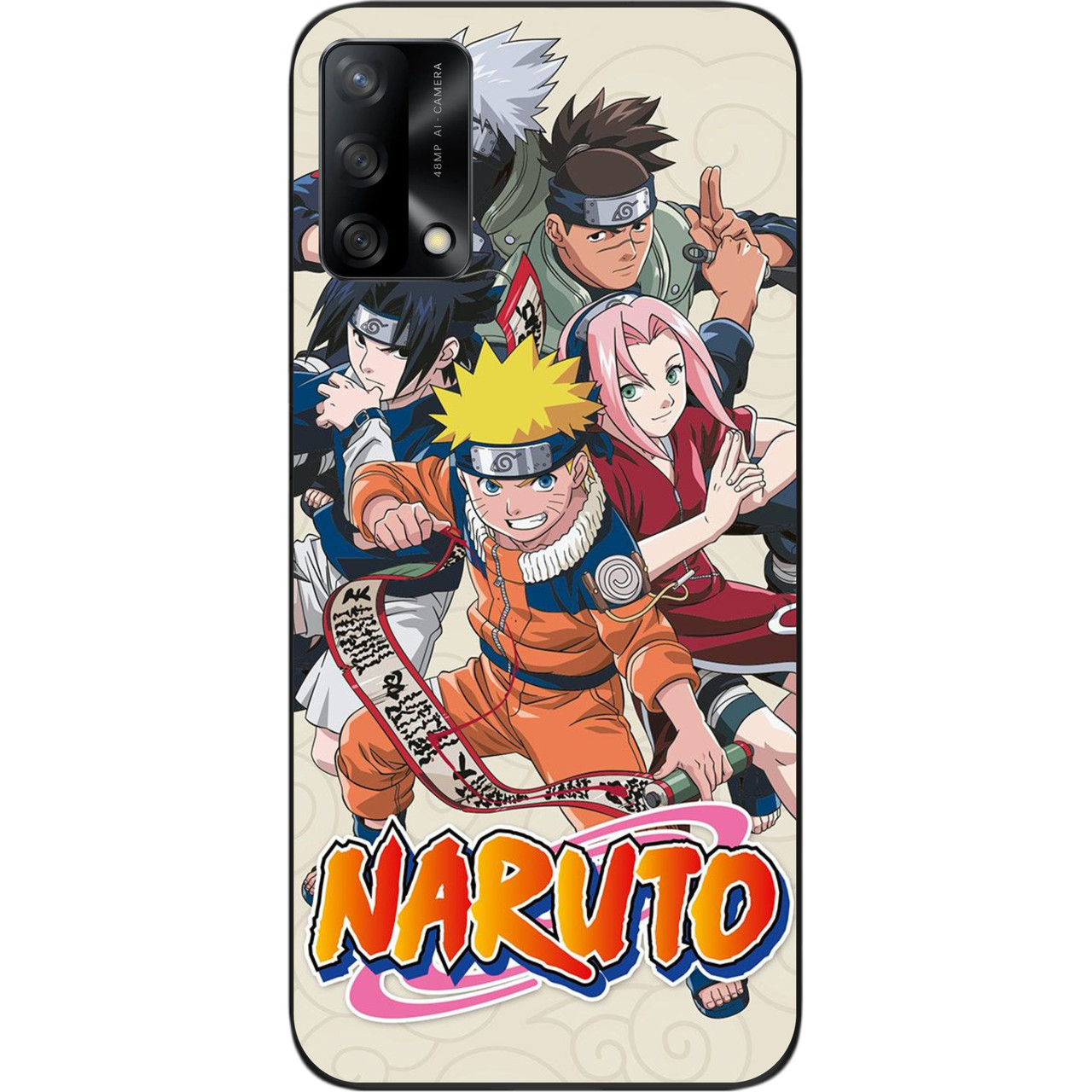 Силіконовий чохол для OPPO A74 з картинкою Аніме Наруто, фото 1