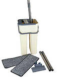 Швабра з відром Scratch Cleaning Mop G3 бежева, фото 4