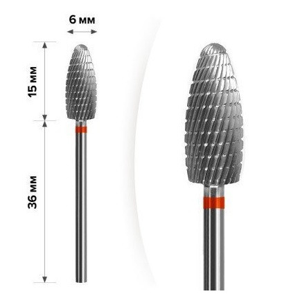 Твердосплавна фреза mART (M-94) — Кукурудза Red 6*15, фото 1