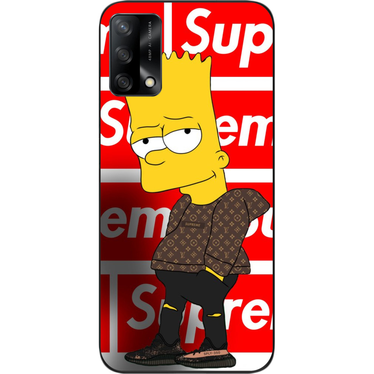 Силіконовий чохол для OPPO A74 з картинкою Сімпсон, фото 1