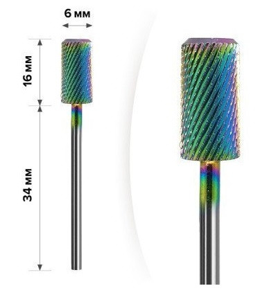 Твердосплавна фреза mART (M-96) — Кукурудза Циліндр Реверсивний Blue 6*16, фото 1