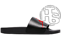 Мужские шлепанцы Jordan Slide Black Red ALL06585