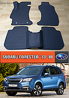 ЄВА килимки Субару Форестер 2013-2018. EVA килими на Subaru Forester
