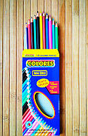 Набор цветных карандашей Colores 12 цветов | Цветные карандаши |