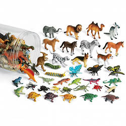 Набір реалістичних фігурок "Тварини" (100 шт) Lakeshore