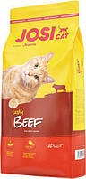 Сухой корм Josi Cat Tasty Beef 10 кг для кошек и котов вкусные гранулы с аппетитной говядиной