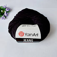 Пряжа YarnArt Jeans 53 чёрный