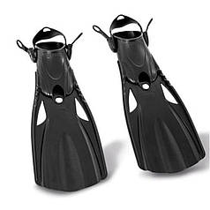 Ласти для плавання з відкритою п'ятою, розмір 38-40 (24-26 см) Intex 55634