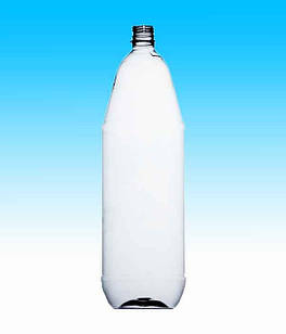 ПЕТ Пляшка не кругла газ 2 л. Ø 28 мм.