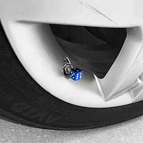 Ковпачки на ніпель Alitek Кістки/Кубики з цифрами Blue, 4 шт, фото 3
