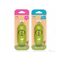 Earth Rated® Пластиковий тримач для біорозкладних пакетів без запаху з пакетами 15 шт.