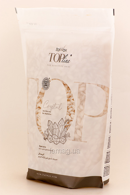 ItalWax Віск плівковий в гранулах TOP Line Кристал, 750 г, фото 1