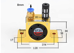 Пневматичний вібратор турбінний GT-25