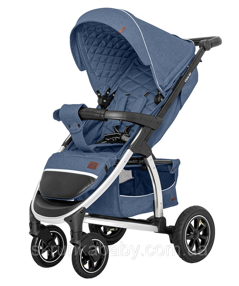 Прогулянкова коляска CARRELLO Vista Air CRL 5511 Denim Blue +дощовик, фото 1