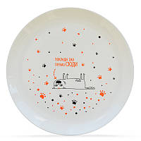 Тарелка «Поклади їжу прямо сюди»