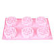 Троянди силіконова форма для десертів і випічки, фото 3