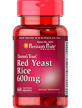 Puritan's Pride Red Yeast Rice 600 mg 60 Caps