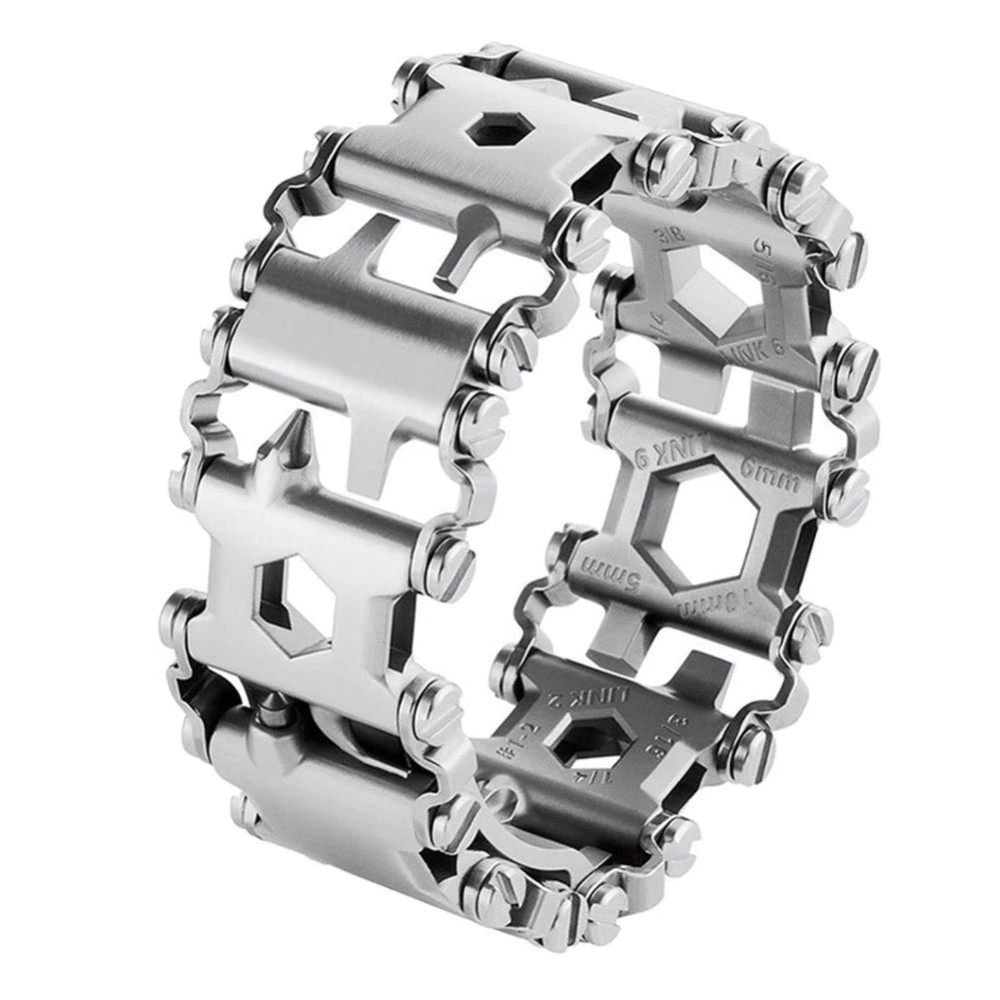 Чоловічий браслет зі сталі "Мультитул" (Multitool)