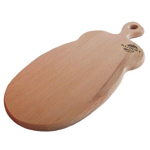 Дошка в формі жолудя MAZHURA Fruit 19х39 см Бук mz323200