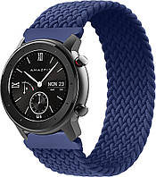 Ремешок Solo Loop для Amazfit GTR 42mm (145 мм) Синий