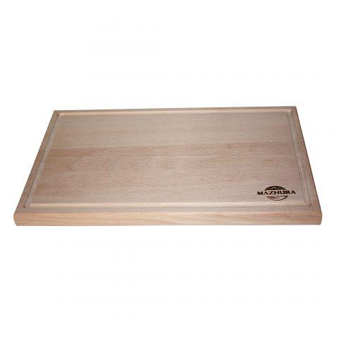 Дошка прямокутна MAZHURA Chef 25х40х2.4 см Бук mz370823, фото 1