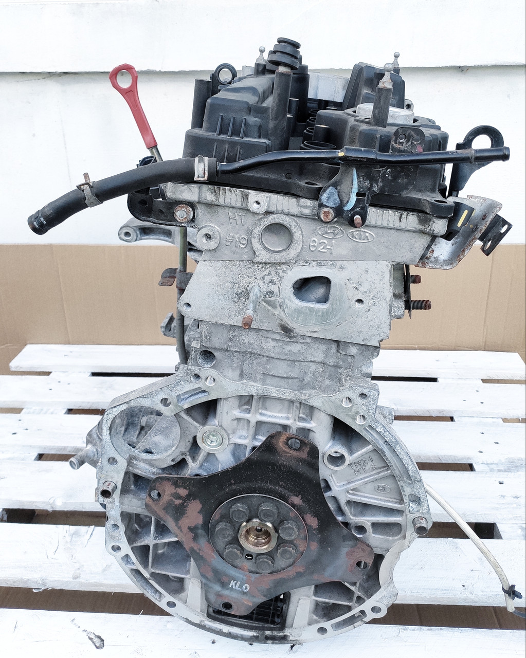Двигатель (G4KJ) Kia Optima 2.4GDI 2016год на запчасти или восстановления - фото 9 - id-p1438340328