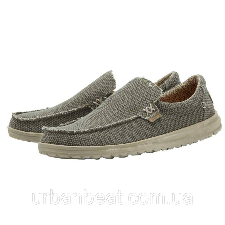 Чоловічі мокасини Hey Dude Mikka Braided Army Оригінал