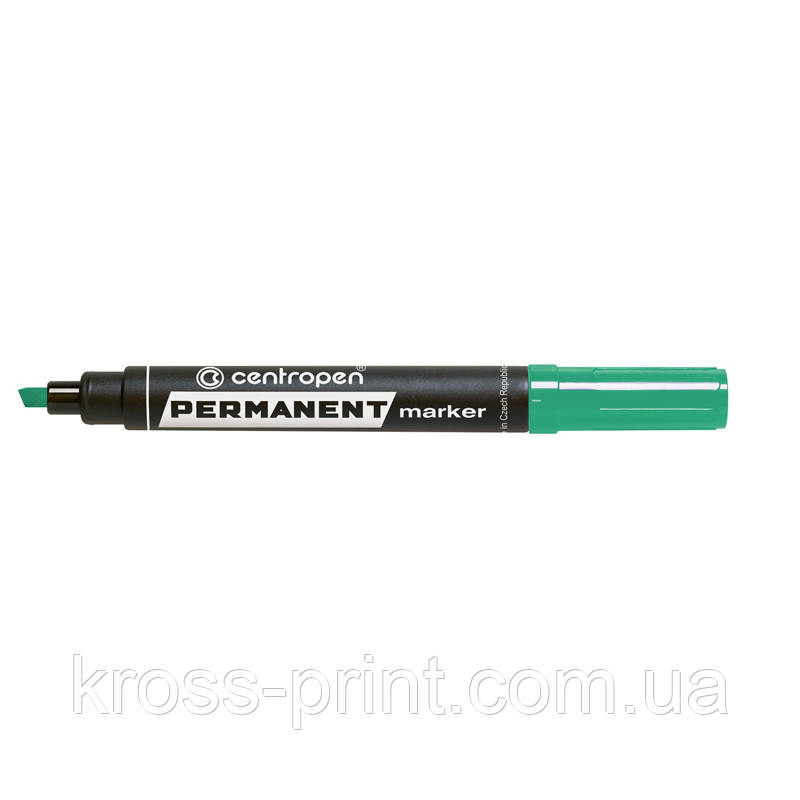 Маркер Permanent 8576 1-4,6 мм клинуватий зелений
