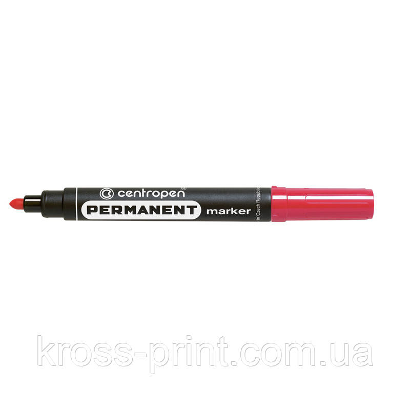 Маркер Permanent 8566 2,5 мм круглий червоний