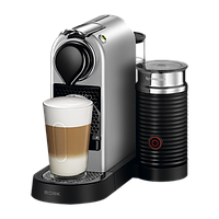 Капсульна кавоварка CitiZ and Milk Silver, Nespresso