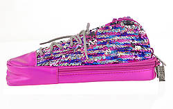 Пенал м'який YES TP-24 "Sneakers with sequins" rainbow