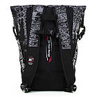 Рюкзак молодіжний YES T-93 "Roll" сірий/чорний, фото 2