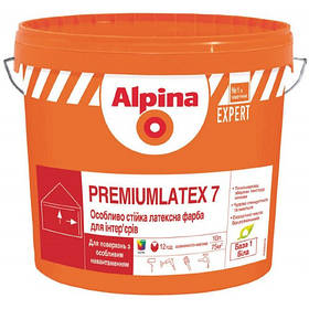 Латексна фарба Alpina EXPERT Premiumlatex 7 B1 10л