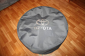 Чохол для запасного колеса Toyota. Колір сірий 75х24
