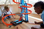 Моторизований трек Небоскриб падіння з вежі Hot Wheels Sky Crash Tower Track, фото 3