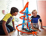 Моторизований трек Небоскриб падіння з вежі Hot Wheels Sky Crash Tower Track, фото 5