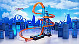 Моторизований трек Небоскриб падіння з вежі Hot Wheels Sky Crash Tower Track, фото 6